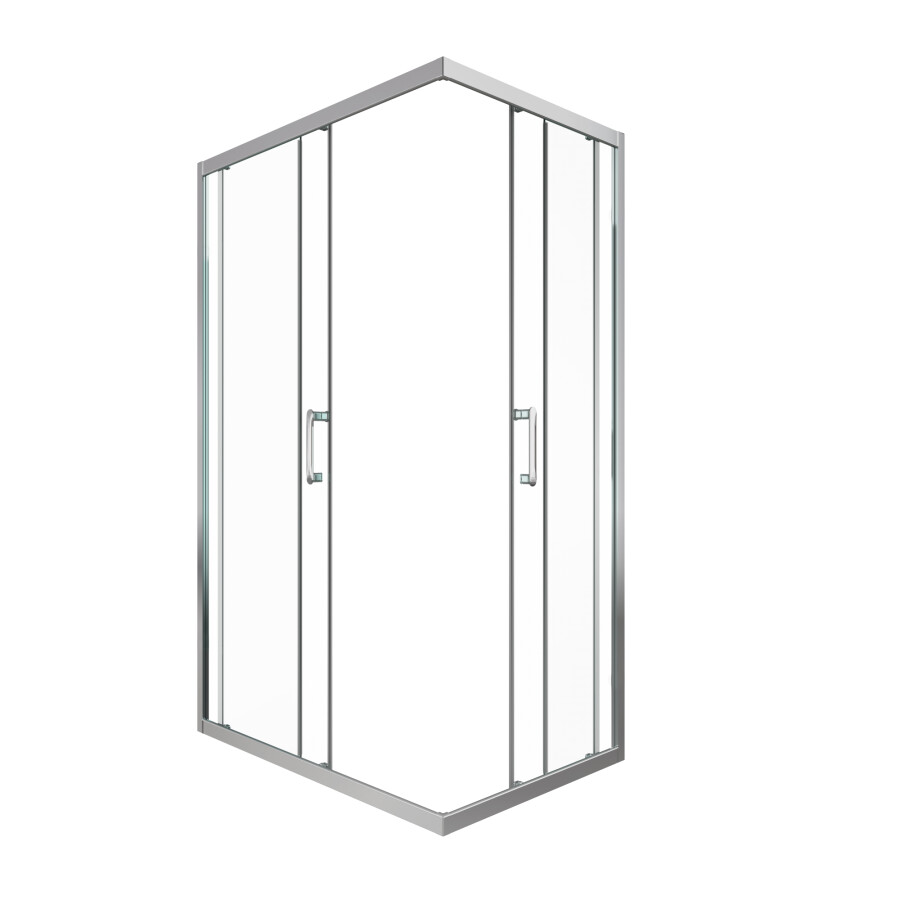 Triton-Pro Душевая ширма Fix 120×80 хром Щ0000067441