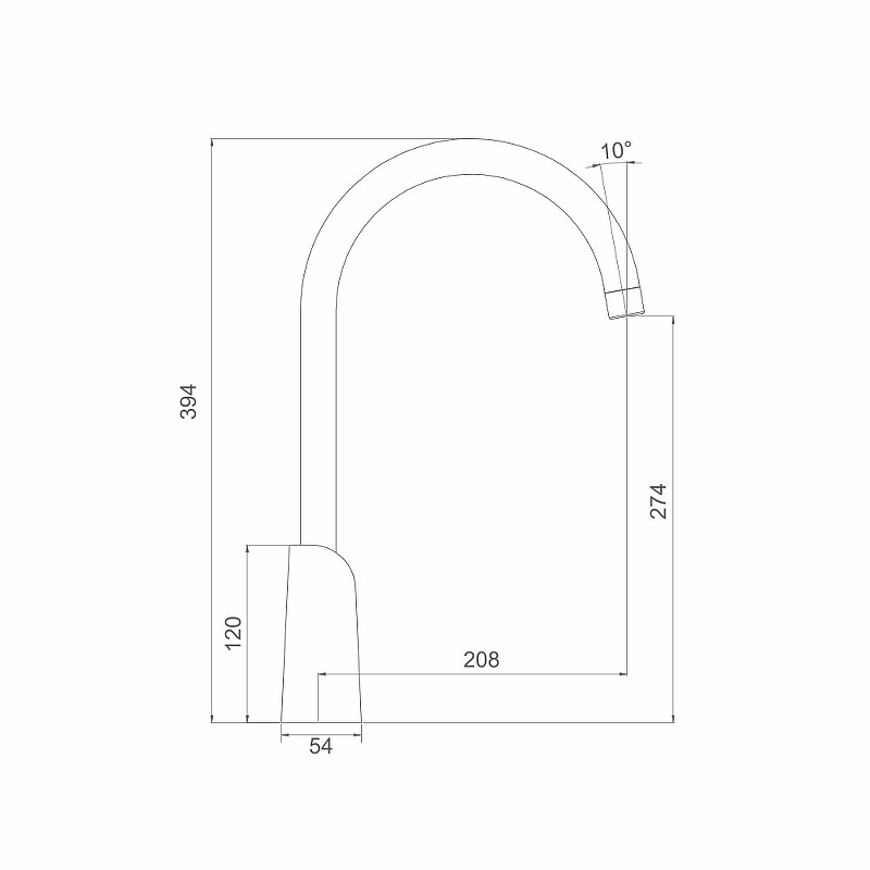 Смеситель для кухни Gappo G03-8 G4003-8