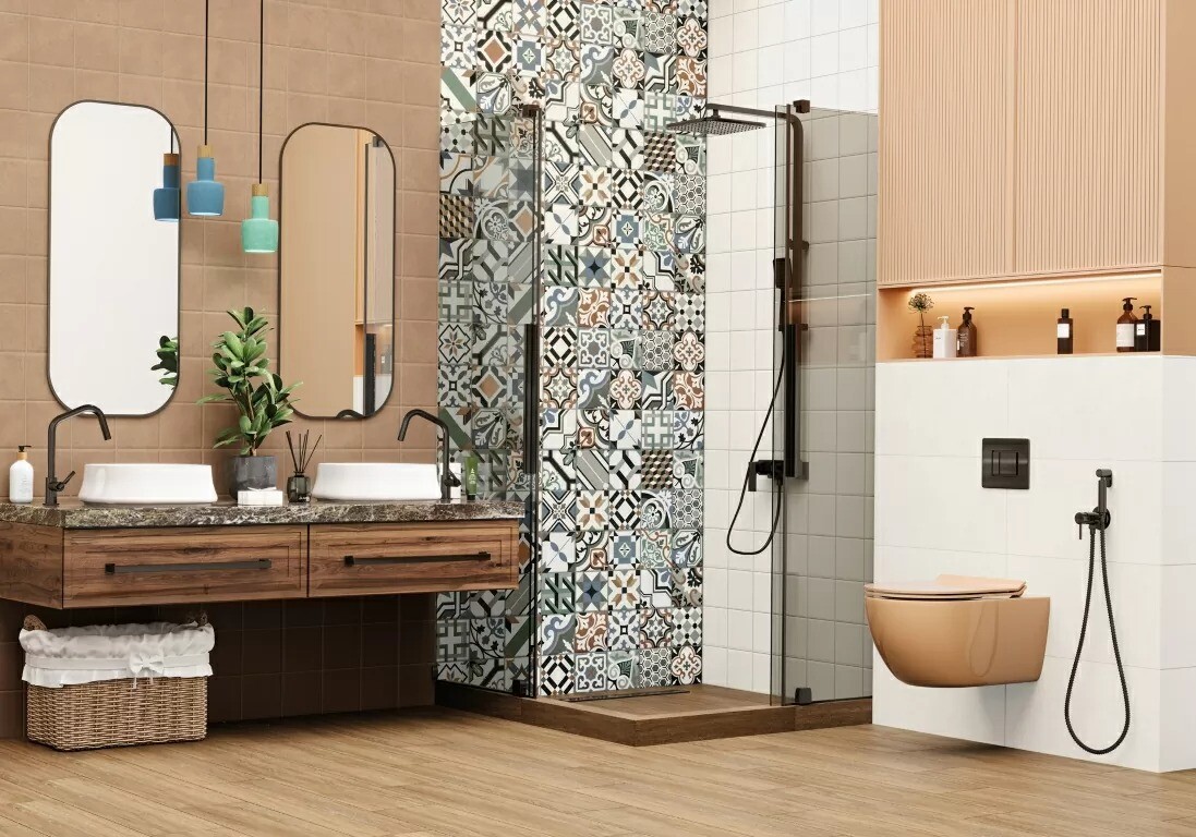 New Trend Дизайн Арт Бэйс / Design Art Base Керамическая плитка настенная 300 x 600 x 9 WT36DST00