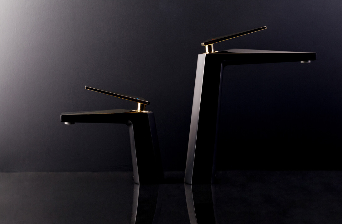 Смеситель для умывальника высокий Boheme Venturo Хром 372