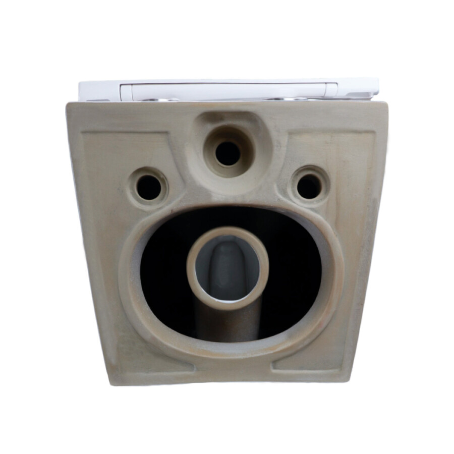 Унитаз подвесной Azario Bliss360х485х365 безободковый, система смыва "Скрытое Торнадо", с быстросъемным сиденьем "Микролифт" AZ-5179T-WHT