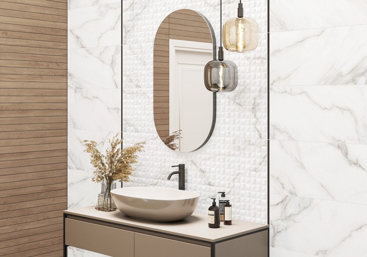 New Trend Аурея / Aurea Керамическая плитка настенная 300 x 600 x 9 WT36AUU00