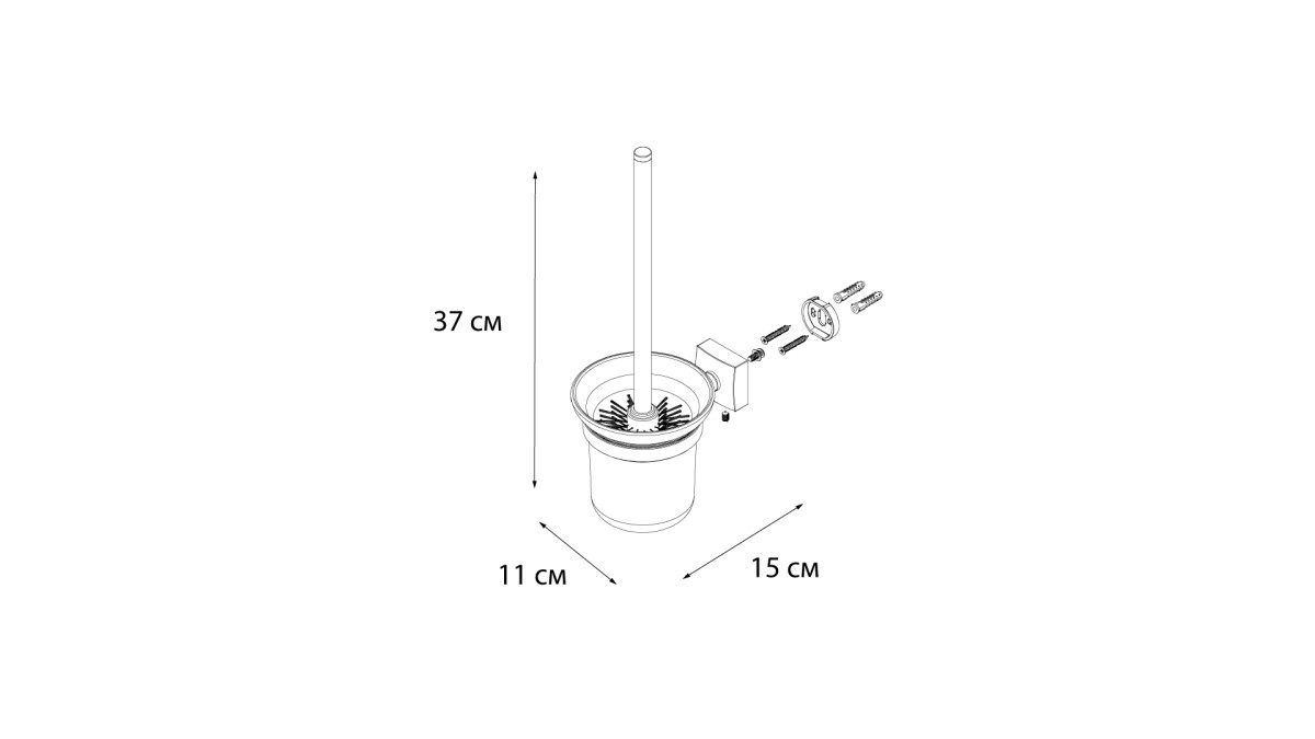 Fixsen ерш для туалета FX-61313