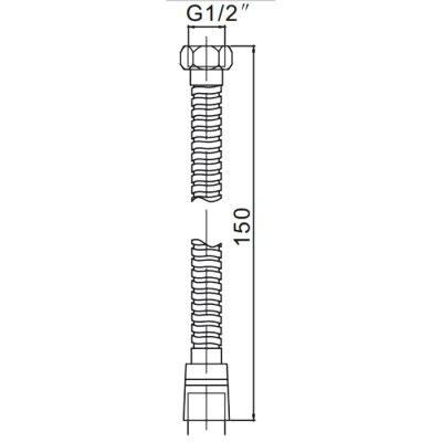 Gerhans K40 душевой шланг K40203