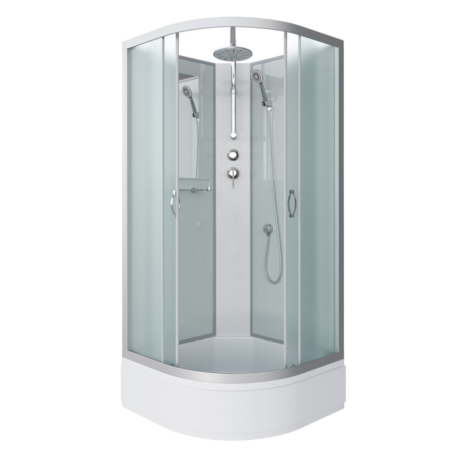 Niagara Classic NG 3301-14BKT Душевая кабина 90x90 Без крыши с тропическим душем 33011424BKT