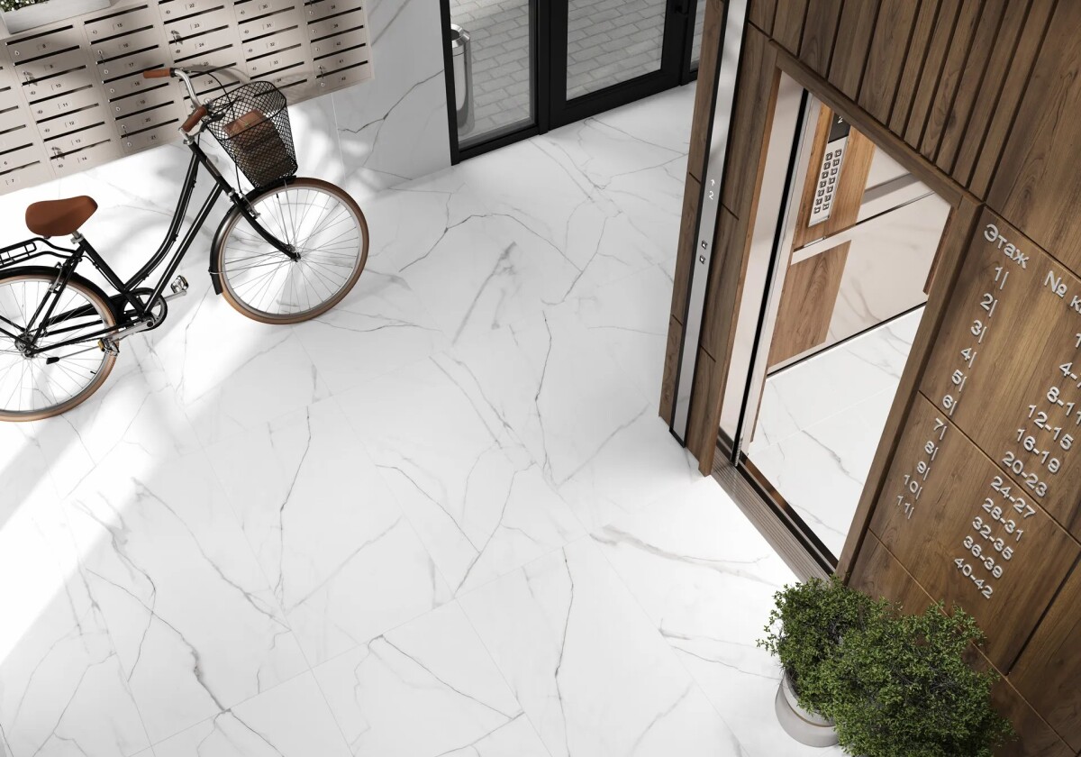 Керамогранит Artkera Group GP6060PUR00M Pure Marble матовый 600 x 600 x 9.5 мм.