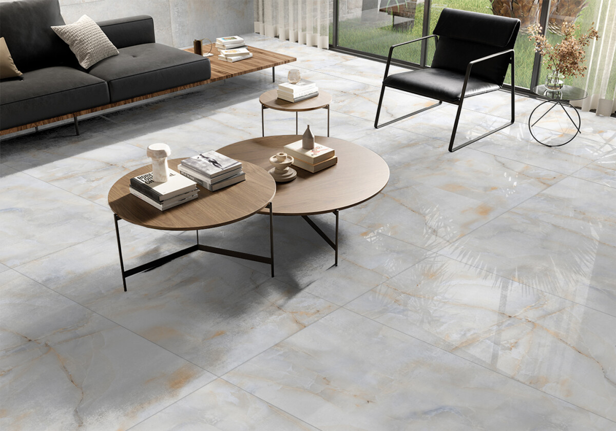 Керамогранит 7930138702411 Eurotile Kester Grey Glossy 60x120