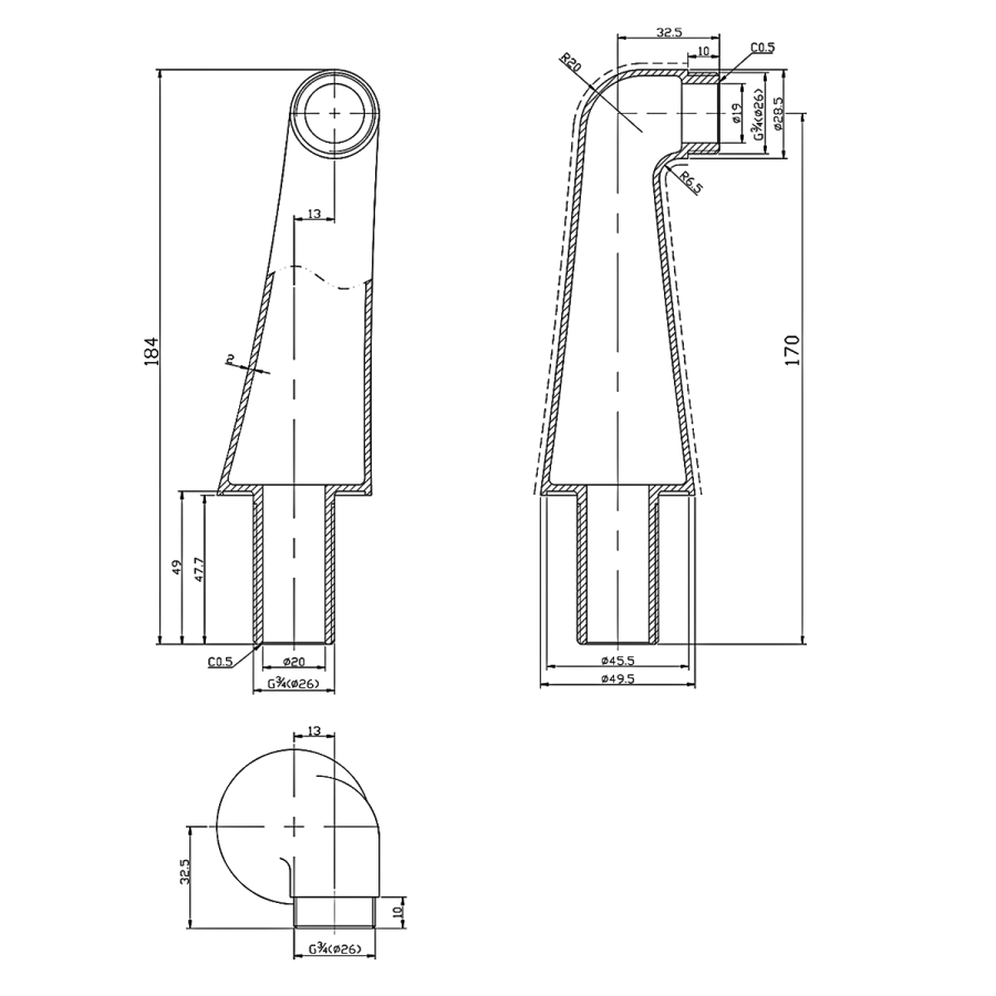 Lemark комплект переходников LM8558CR