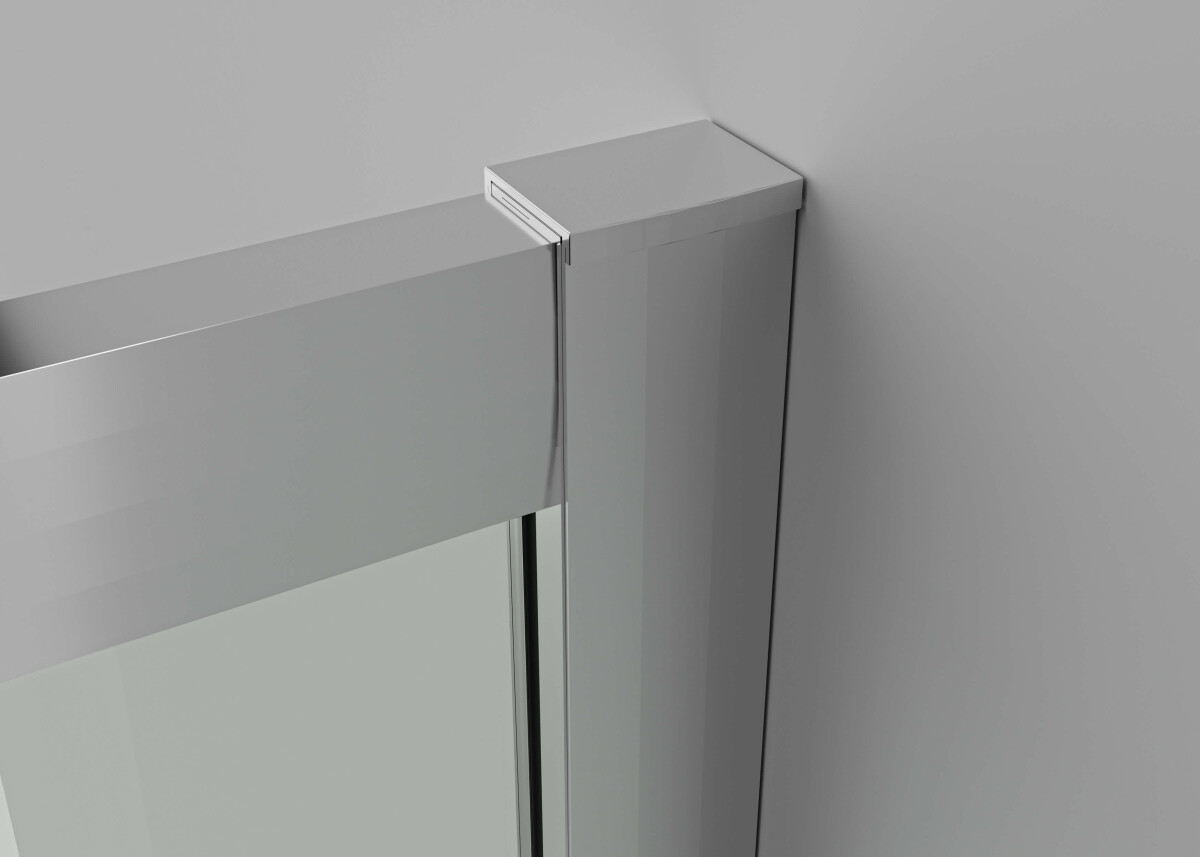 Aquatek AQ.WISL.120.1CH Душевая перегородка Walk In 120см раздвижная, с держателем 1200мм хром прозрачное