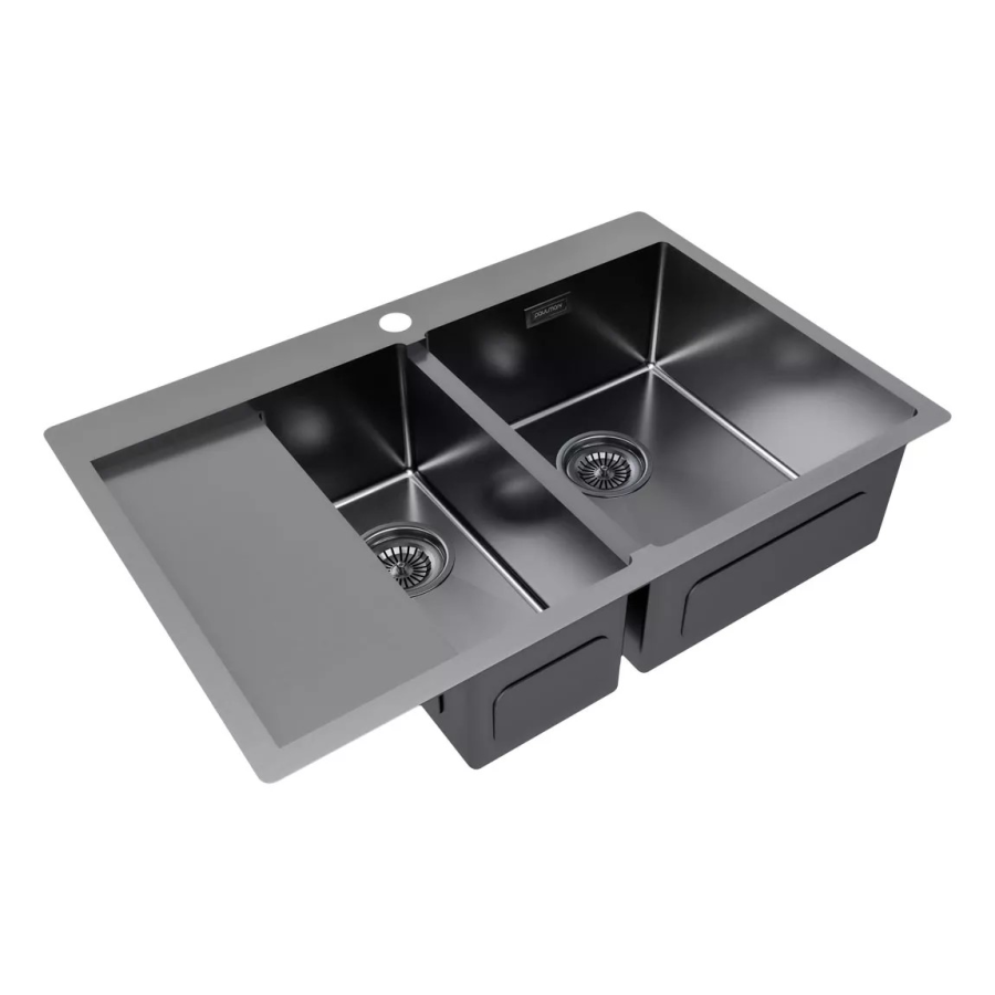 Кухонная мойка KRONER 78/2SF PM227851-GMR