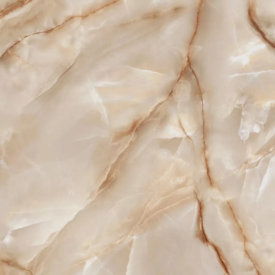 Керамогранит 6060ORO11P LCM Onyx Royal Latte Полированный 600 x 600 x 8 мм.