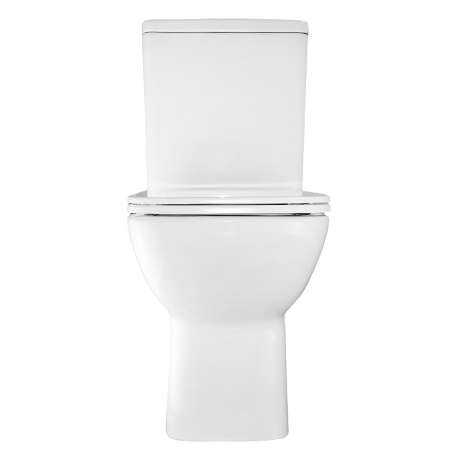 Унитаз-компакт Azario VARO 365х615х805 напольный, безободковый,с быстросъемным сиденьем Микролифт, дюропласт AZ-2171-1