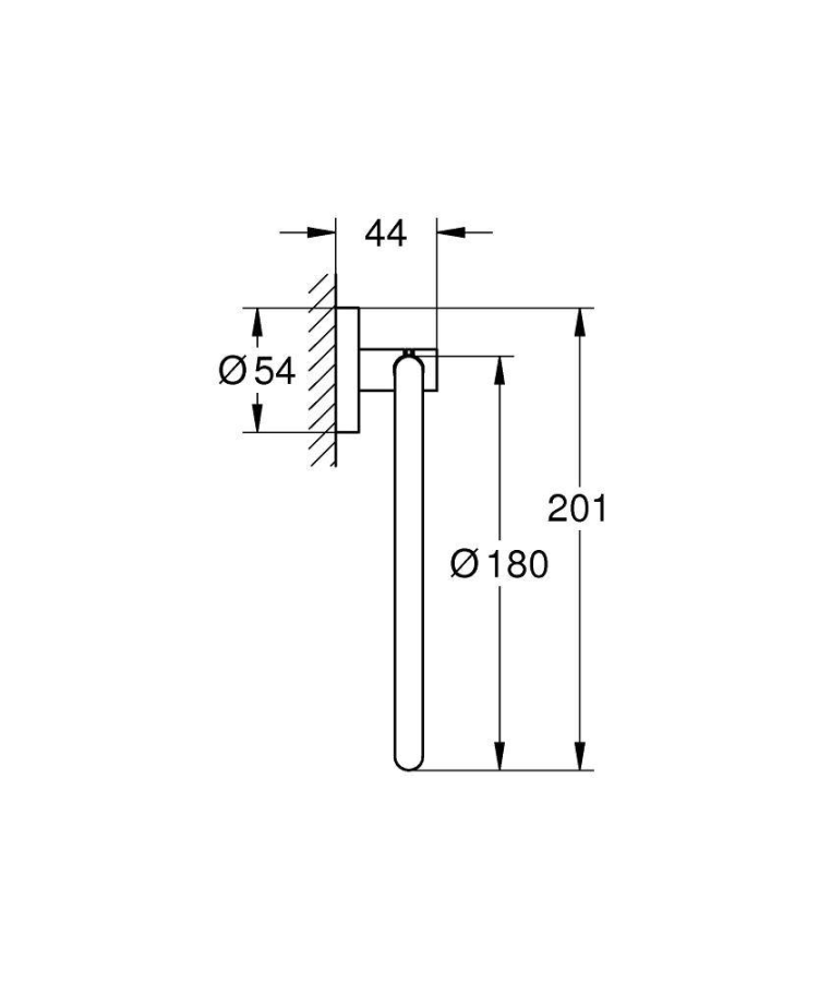 Grohe Essentials держатель для полотенец 40365001