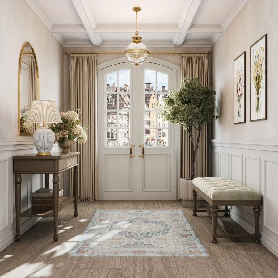 Керамический гранит Ковер Kerama Marazzi Прованс Тапи матовый обрезной 119,5x238,5x0,9 KMD3STA124GR