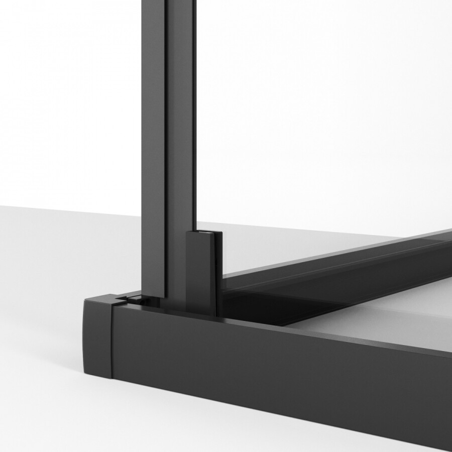 Душевой угол 90x90 Niagara Nova NG 6833-34BLACK