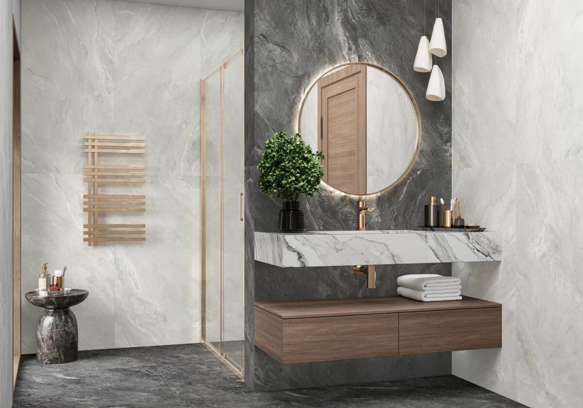 Керамогранит 60120RGE25M LCM Argenta Graphite Матовый Карвинг 600 x 1200 x 7 мм.