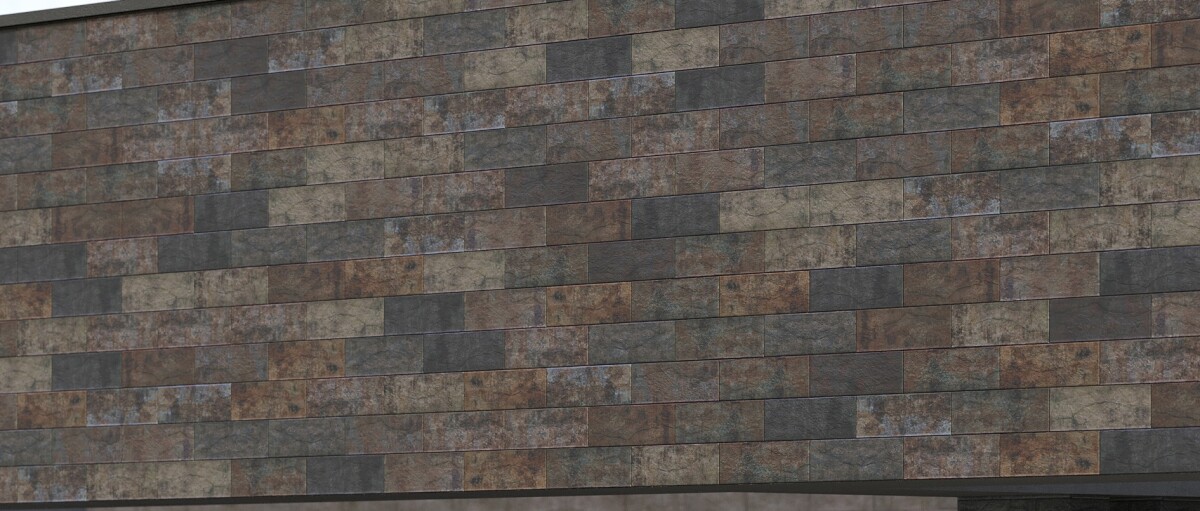 Клинкерная плитка Березакерамика Brick Wall палевый 7,5x25