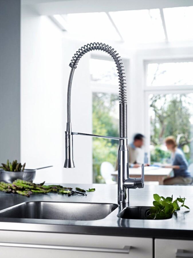 Grohe K7 31379000 смеситель для кухни хром