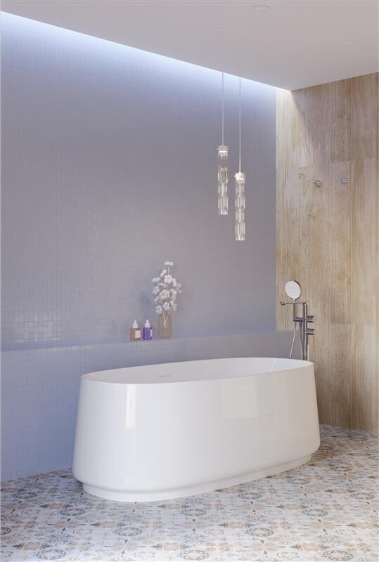 Ванна акриловая 170х82 Cezares CZR-LUX-CENTRAL-170-82-58