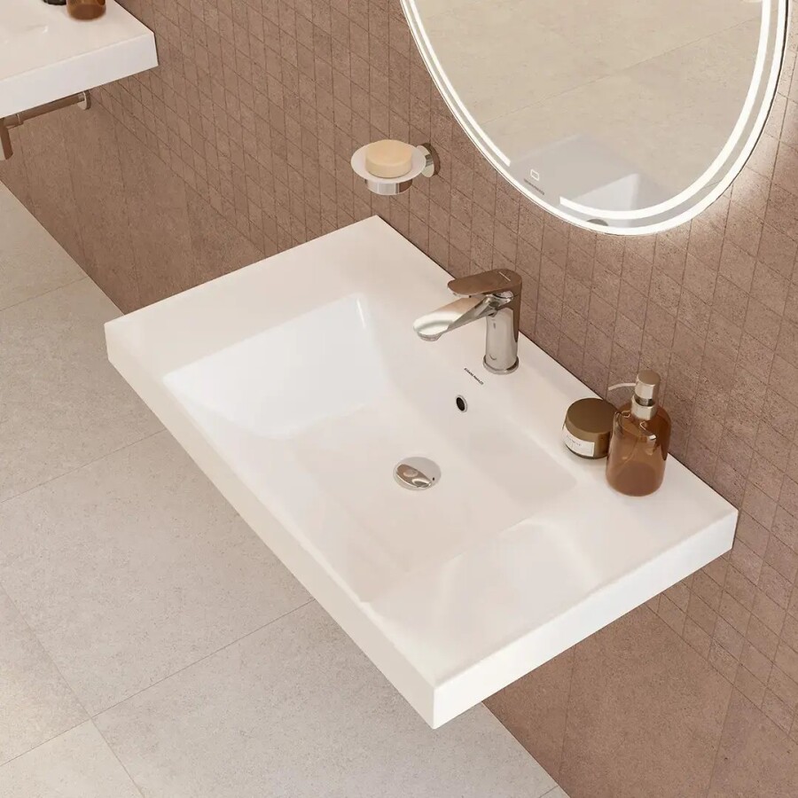 Керамический гранит Kerama Marazzi Прованс Руссильон бежевый матовый обрезной 60x60x0,9 KM6060G0641R