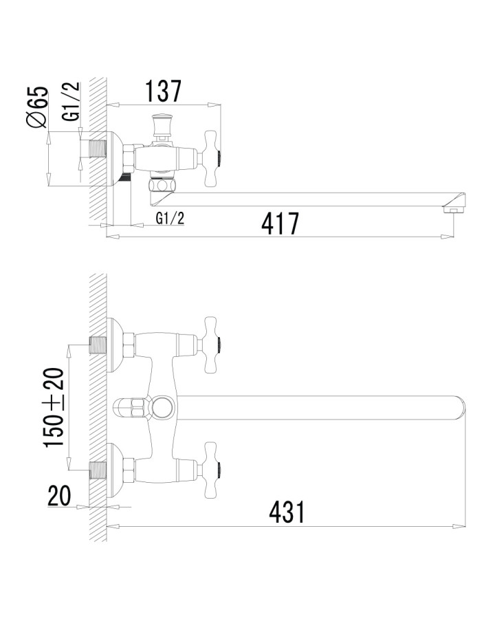 Imprese Ralsko New 35240NEW + 05240NEW + 6008501 акционный набор смесителей 3 в 1