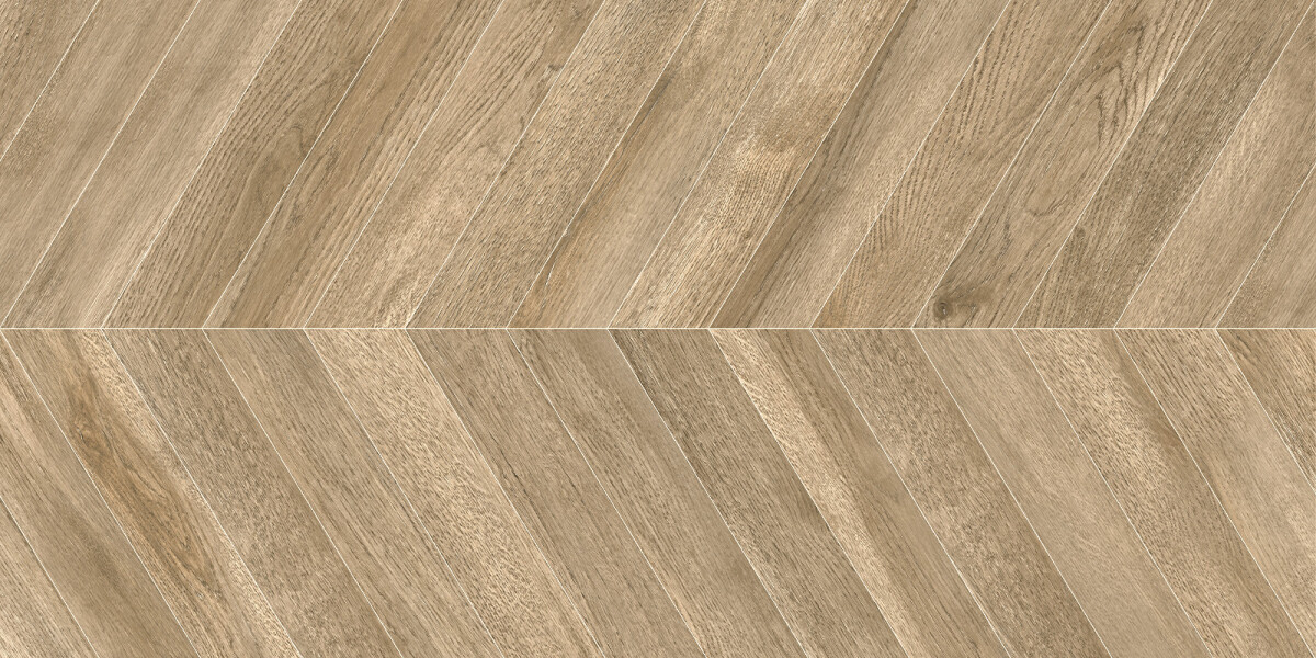 Delacora Walnut Chevron Light Керамогранит 600 x 1200 x 9.5 D120251M
