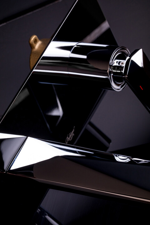 Смеситель для умывальника высокий Boheme Venturo Хром 372