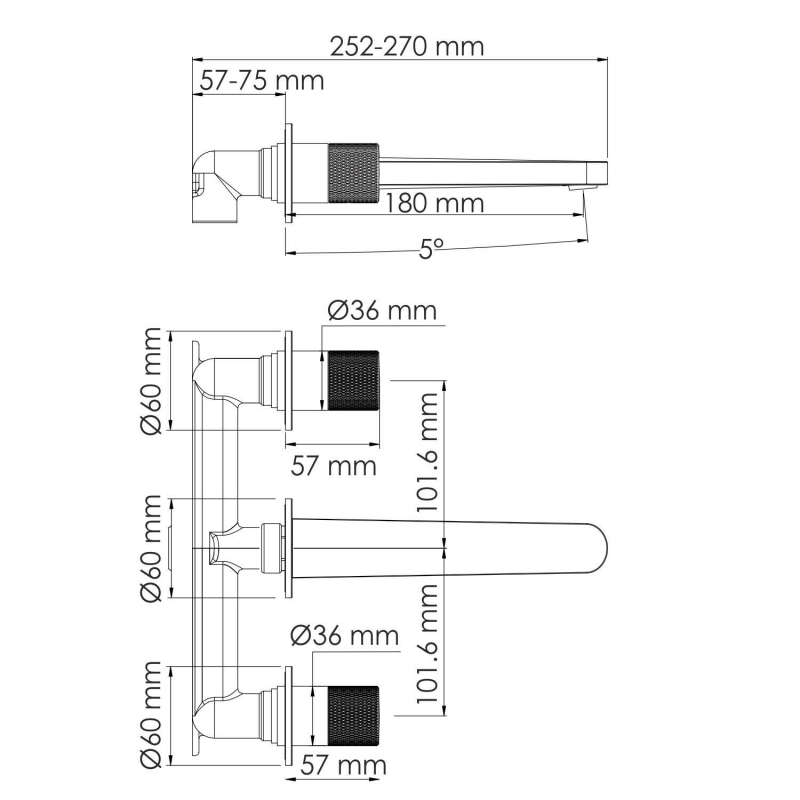 WasserKraft Schunter 8200 смеситель для раковины 8245