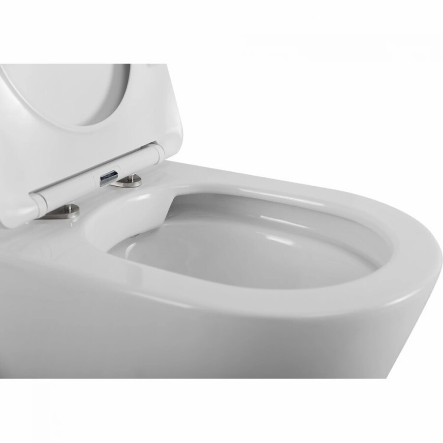 Унитаз приставной BelBagno FLAY-R BB1003CBR/SC