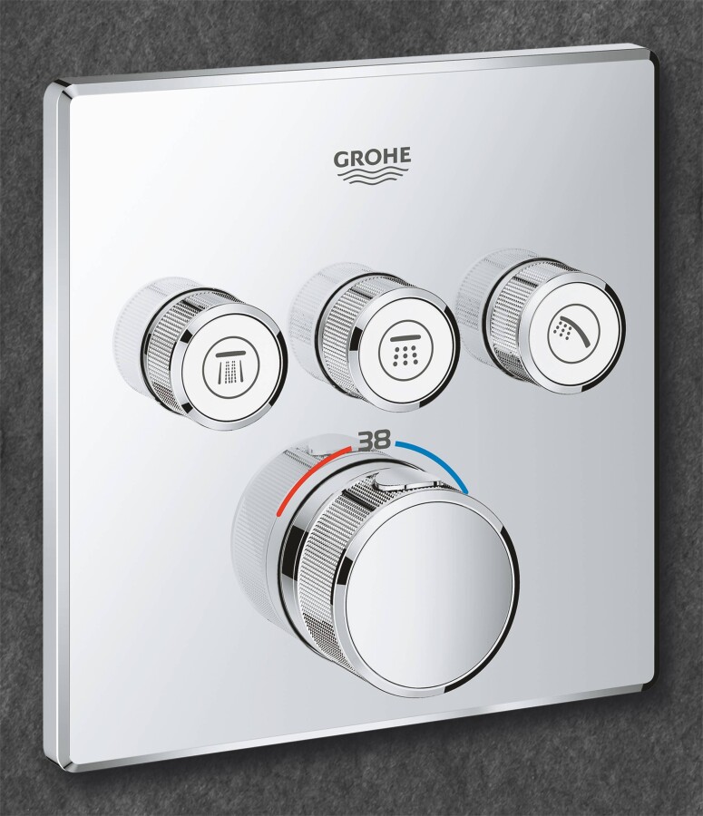 Grohe Grohtherm SmartControl 29126000 смеситель для ванны хром