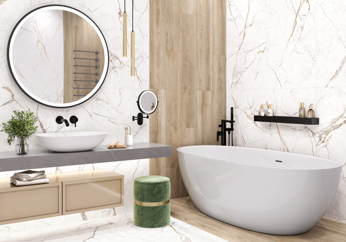 Alma Ceramica Rock Line Керамогранит 600 x 600 x 9 GFU6060RKL04R
