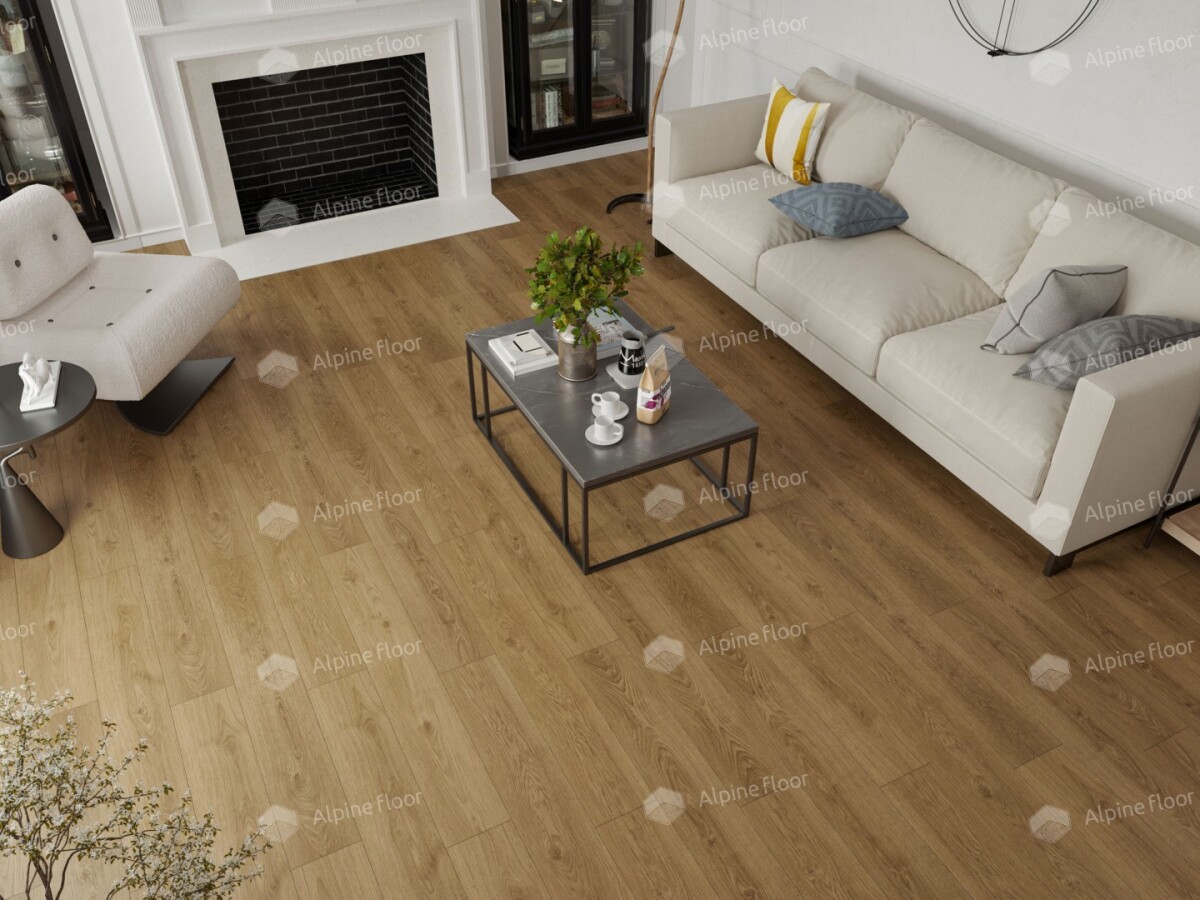 Alpine Floor Solo Plus SPC ламинат Аллегро ЕСО 14-101-R 1220 х 183 х 4.0 mm