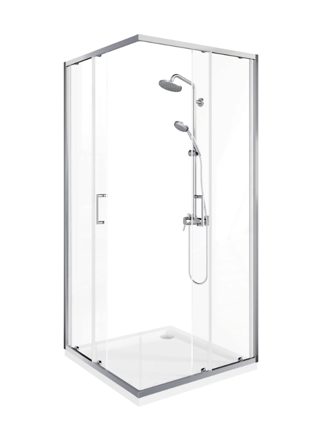 BAS Lite CR-90-C-CH душевое ограждение 900х900х1900 Хром ЛТ00005