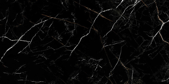 Керамогранит Cersanit Nero полированный HG черный ректификат 60x120 A17442
