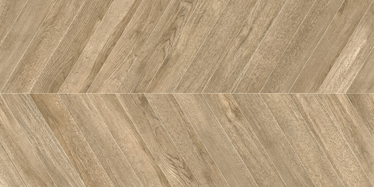 Delacora Walnut Chevron Light Керамогранит 600 x 1200 x 9.5 D120251M