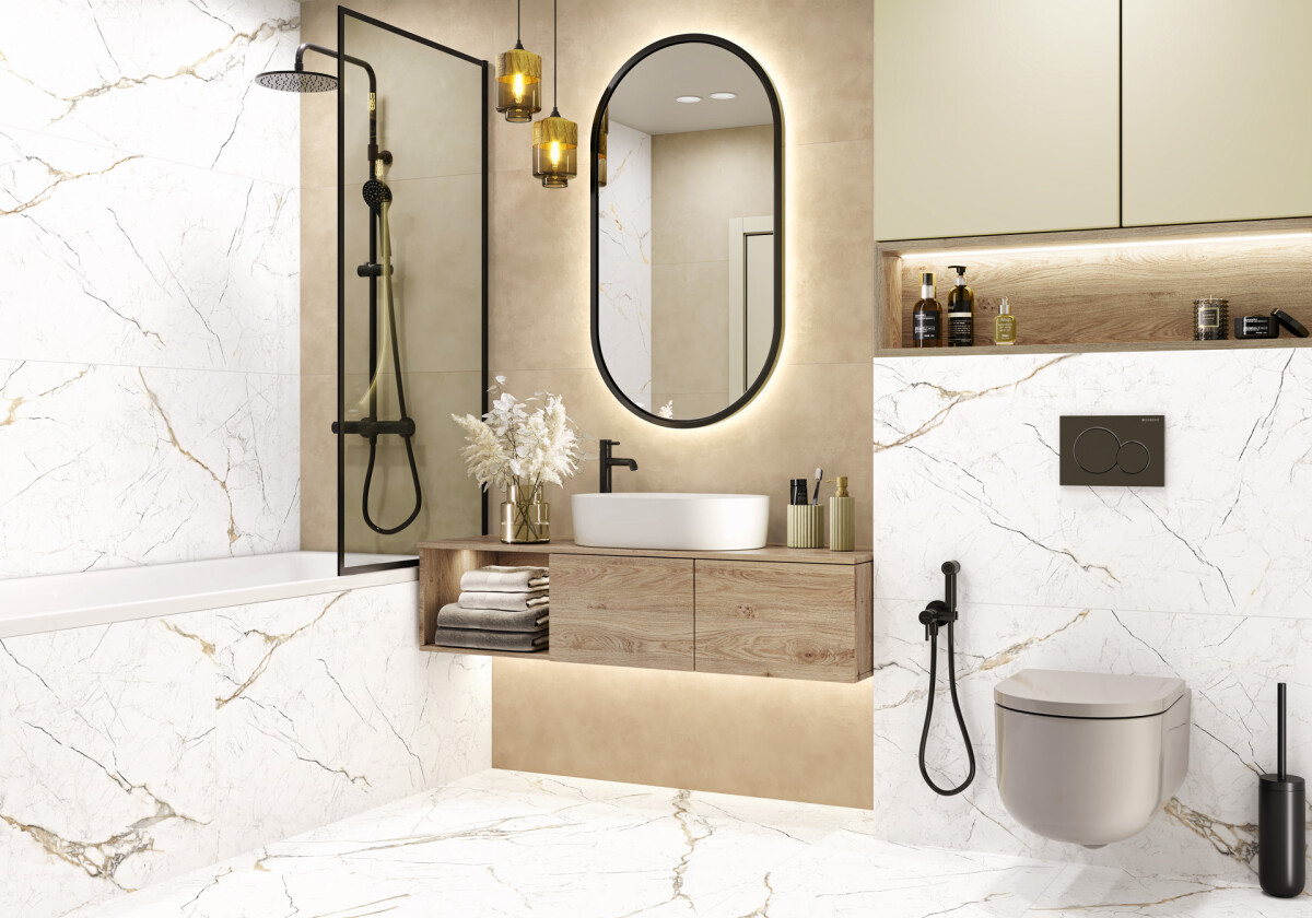 Alma Ceramica Рок Лайн / Rock Line Керамогранит 600 x 1200 x 8.5 GFU60120RKL70R