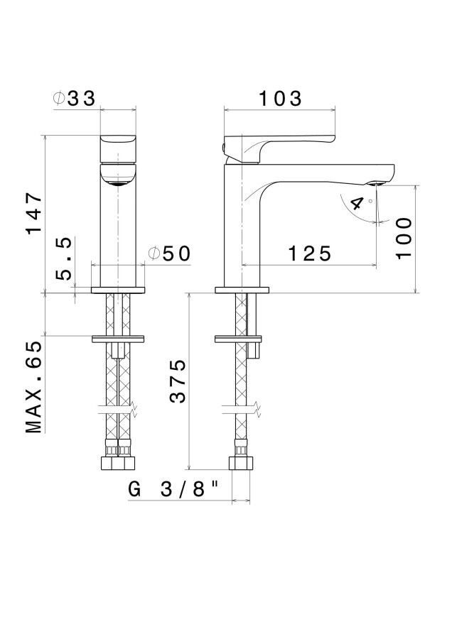 Kerama Marazzi Ole 69412KM.M0.070 смеситель для раковины