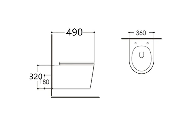 Aquatek Вега унитаз подвесной с инсталляцией Grohe и кнопкой смыва 38772001 + AQ1904-00