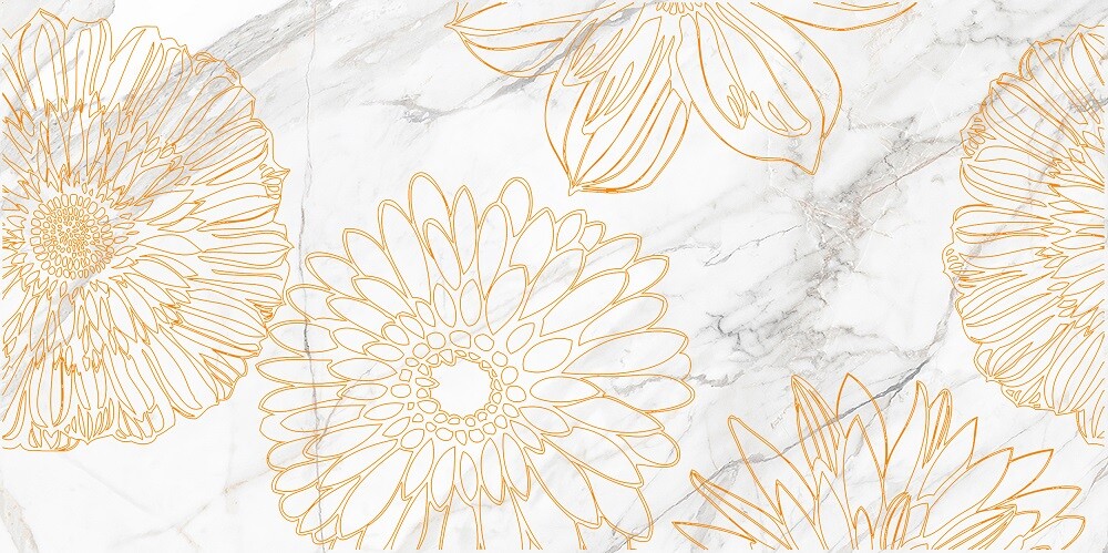 Плитка керамическая Березакерамика Декор Briere Flower 2 30x60