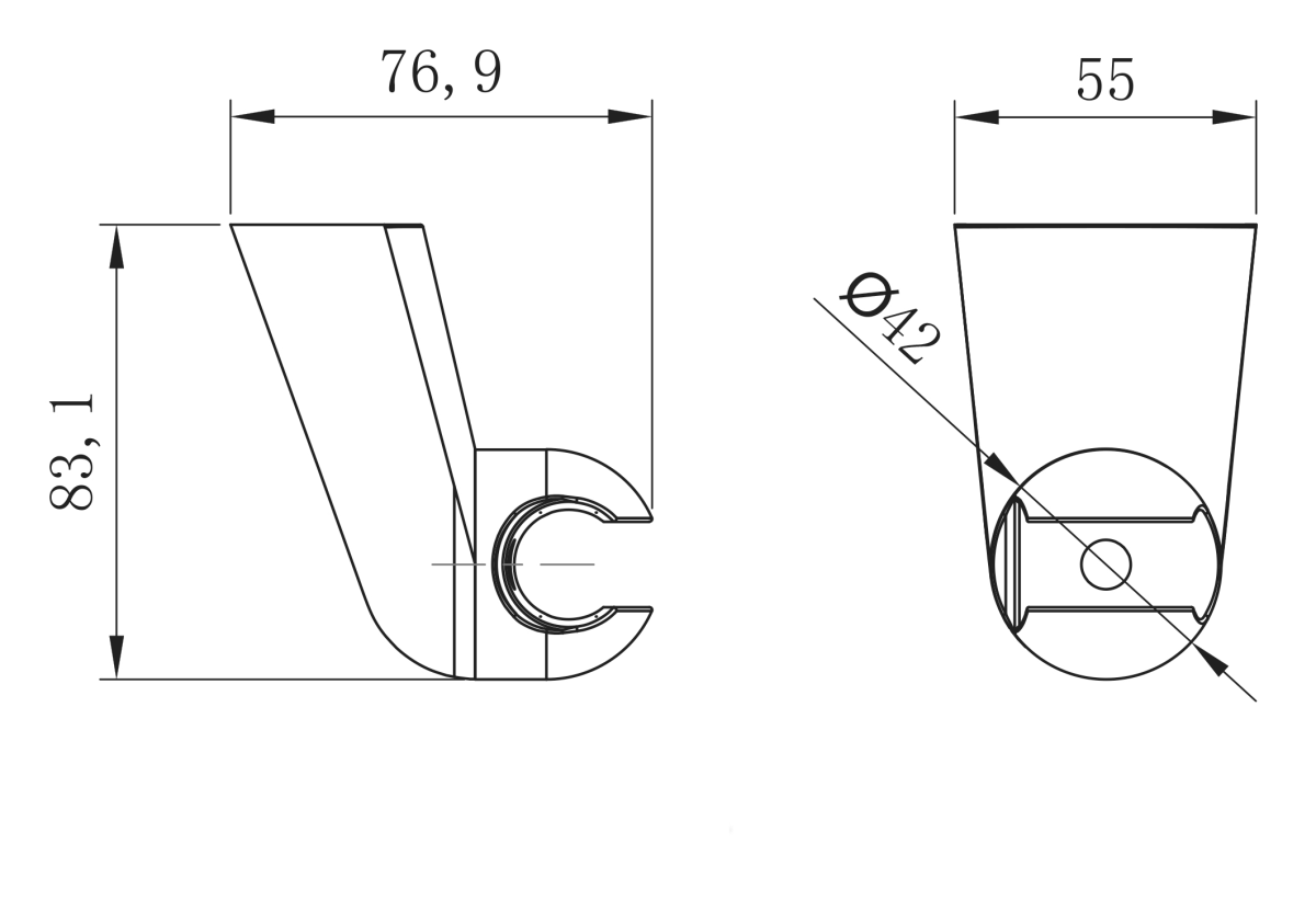 Lemark крепление для лейки LM8080C