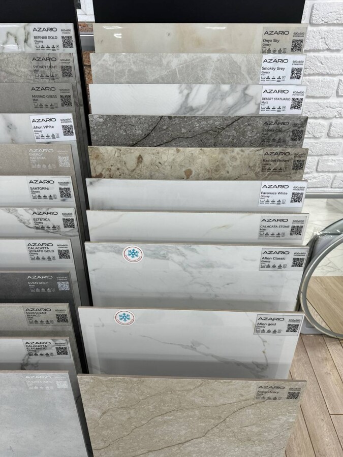 Керамогранит Azario Penta Grey Carving 60x120 E5050622120C