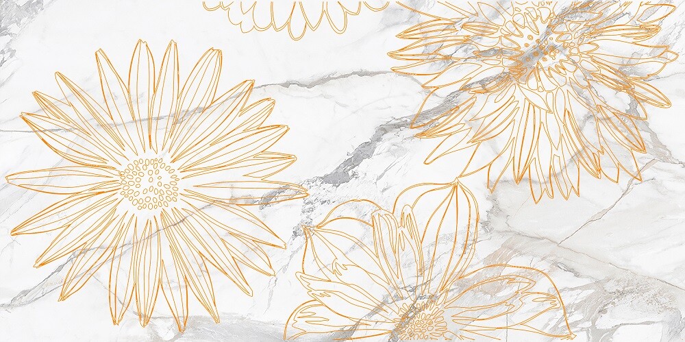 Плитка керамическая Березакерамика Декор Briere Flower 1 30x60