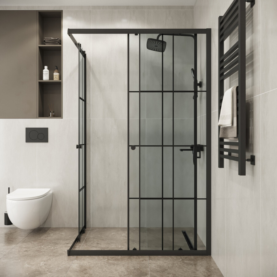 Душевой уголок 100x80 Niagara Eco NG-1018-14QKL
