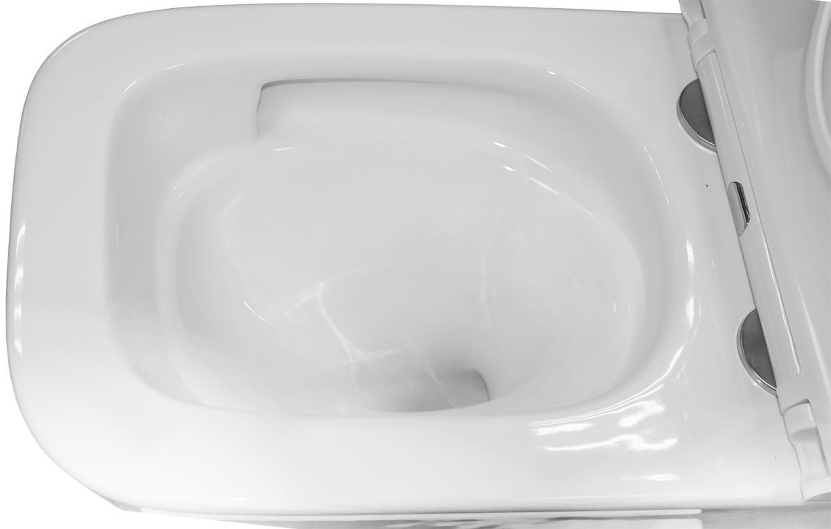 Инсталляция Loranto Prestige с подвесным унитазом Teramo и кнопкой белый глянец 4551+AZ-0052-U Q3+7520