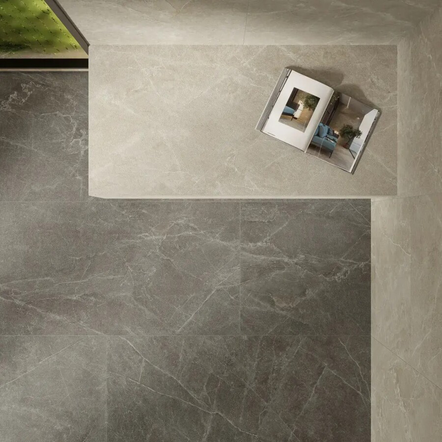 Керамический гранит Kerama Marazzi Прованс Эстерель серый светлый матовый обрезной 60x60x0,9 KM6060G0501R