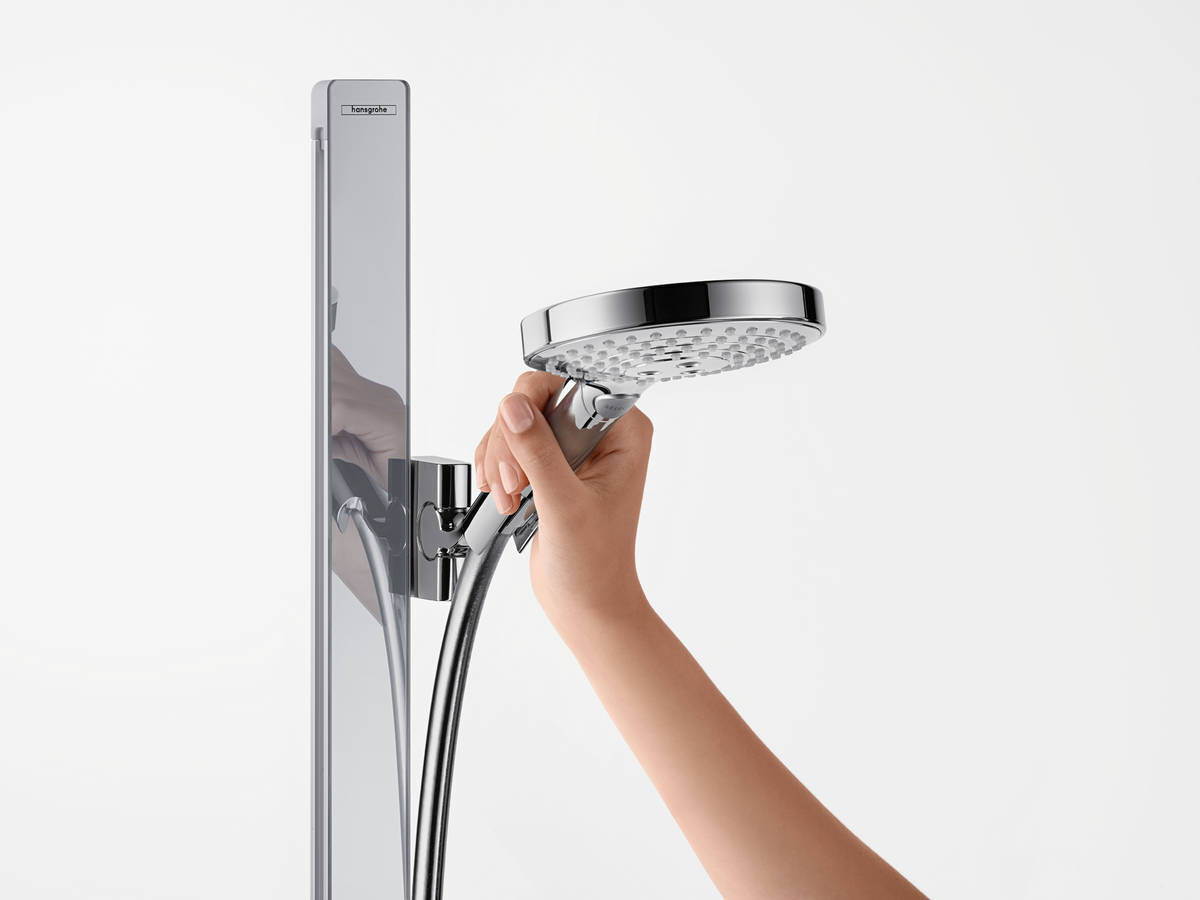 Hansgrohe Raindance Select S Душевой набор 120 3jet со штангой 90 см и мыльницей хром 27648000