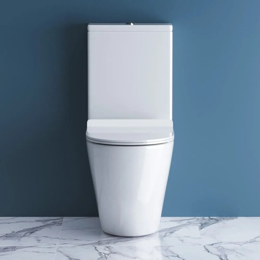 Унитаз-компакт безободковый BelBagno SFERA-R BB2141CPR/SC BB2141T