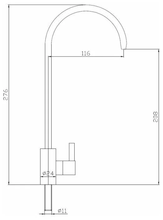 Haiba кран для питьевой воды HB4184