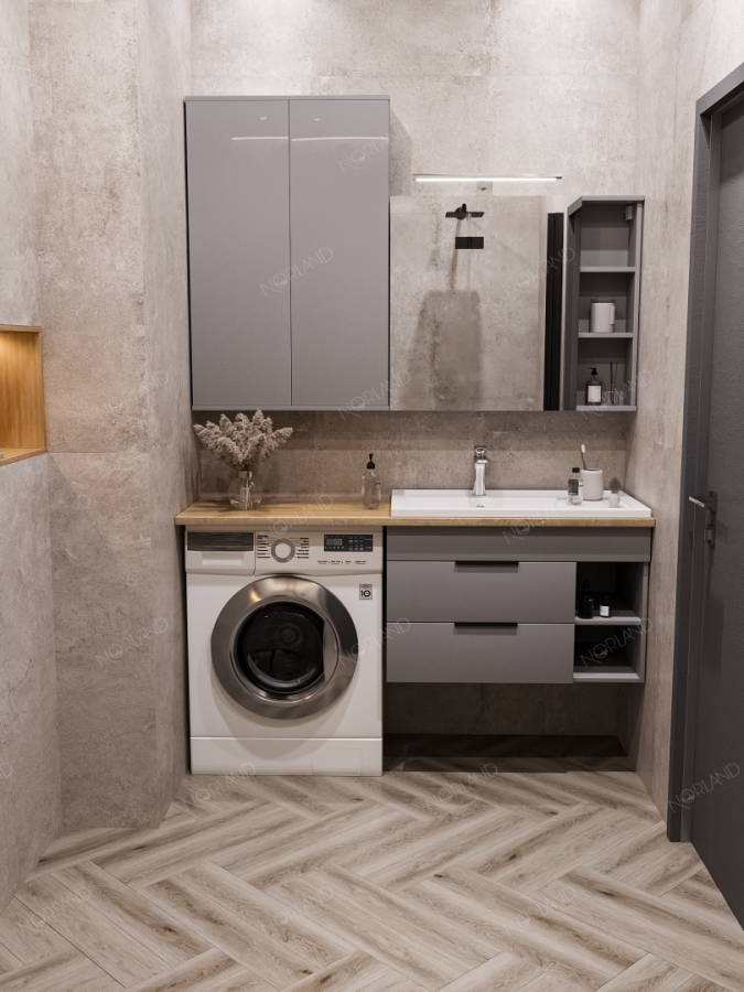 Alpine Floor Norland Lagom Parquet SPC ламинат Bratt 1033-5A 600 х 125 х 3.5мм