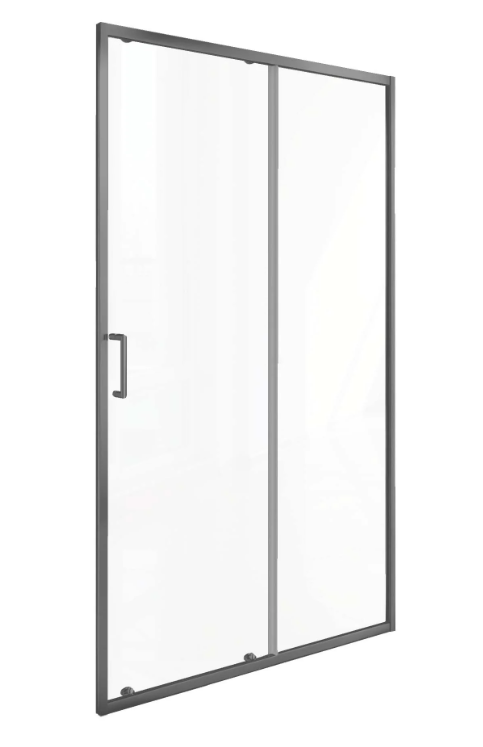 BAS Lite WTW-110-C-GM душевая дверь в нишу 1100х1900 Оружейная сталь ЛТ00040